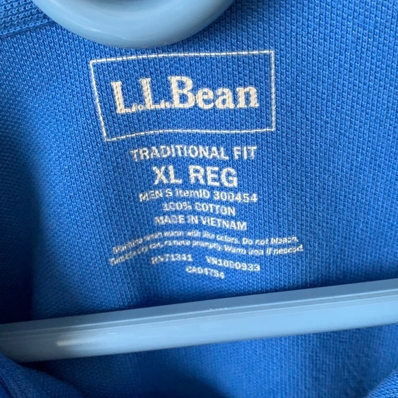LL Bean Traditional Fit Polo XL - Picture 7 of 7